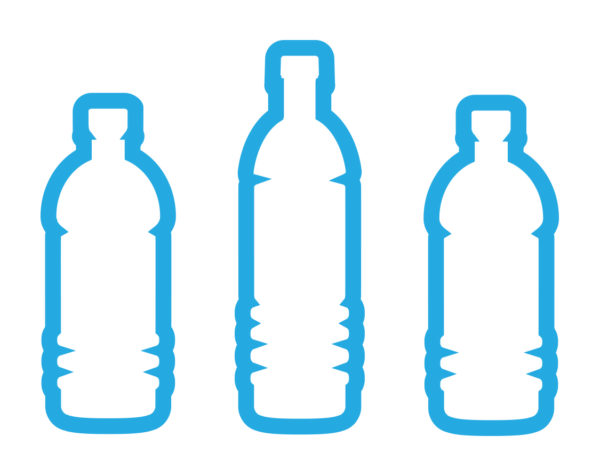 bottle icon - recycled bottles