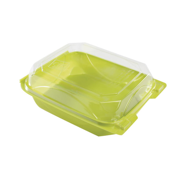 the BOTTLEBOX - 6x8 Hinged Lime Green - Healthier School Lunch